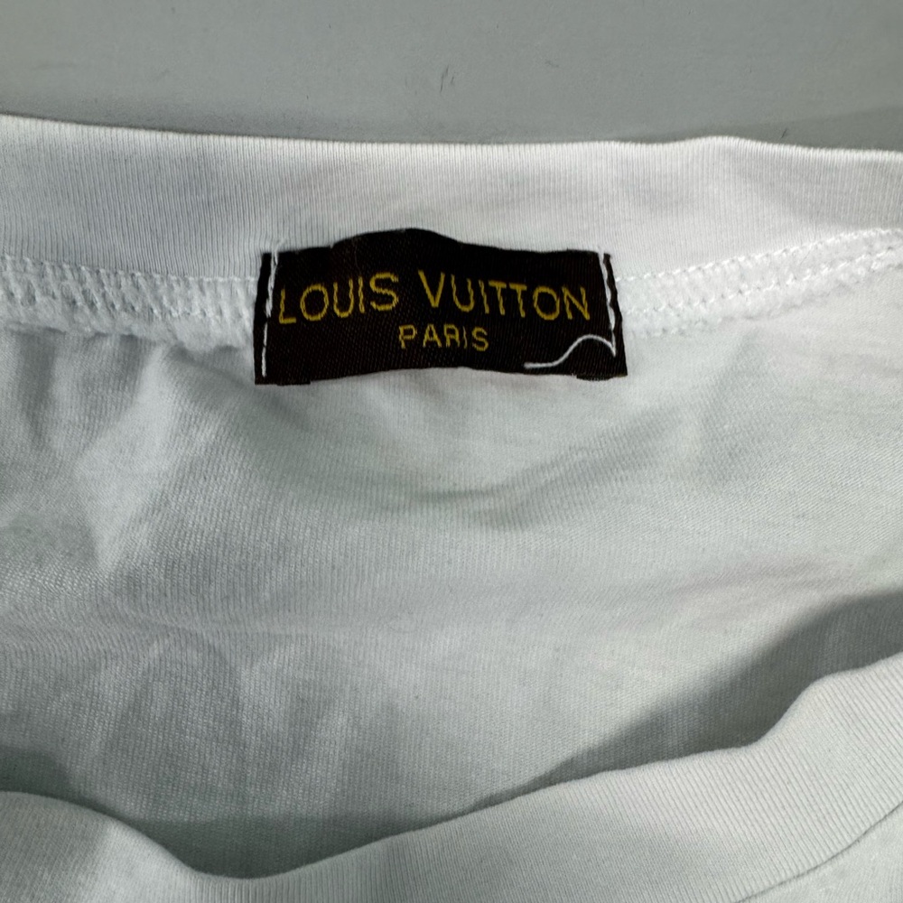 Louis Vuitton White Short Sleeve Tee - Picture 2 of 2